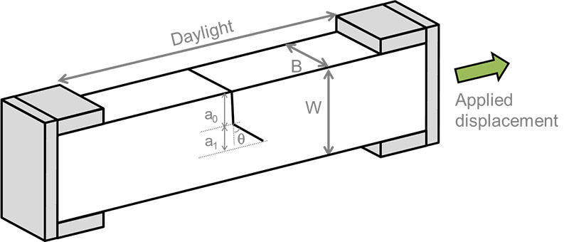 FIGURE 2 SENT MODEL GEOMETRY