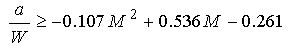 Ensuring the Strain Capacity in Threaded-End Single Edge Notched Tension (SENT) Specimens - Equation 2