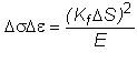 eq13 - Verification of Class B S-N Curve For Fatigue Design of Steel Forgings