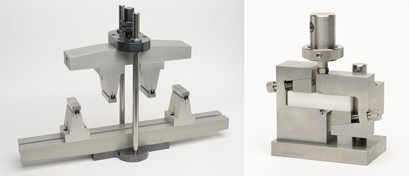 Test fixtures: 4-point bend, Iosipescu shear