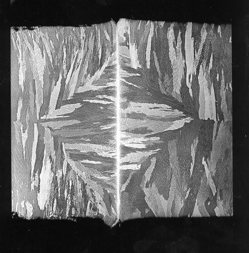 Macrostructure of a friction weld