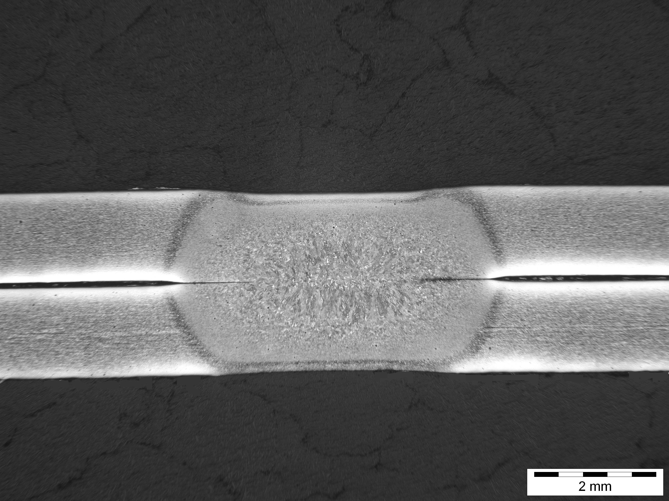 Examples of spot weld macro sections and the decision made using the newly developed algorithm on specimens made with identical welding parameters: a) Undersized; 2- 2.5