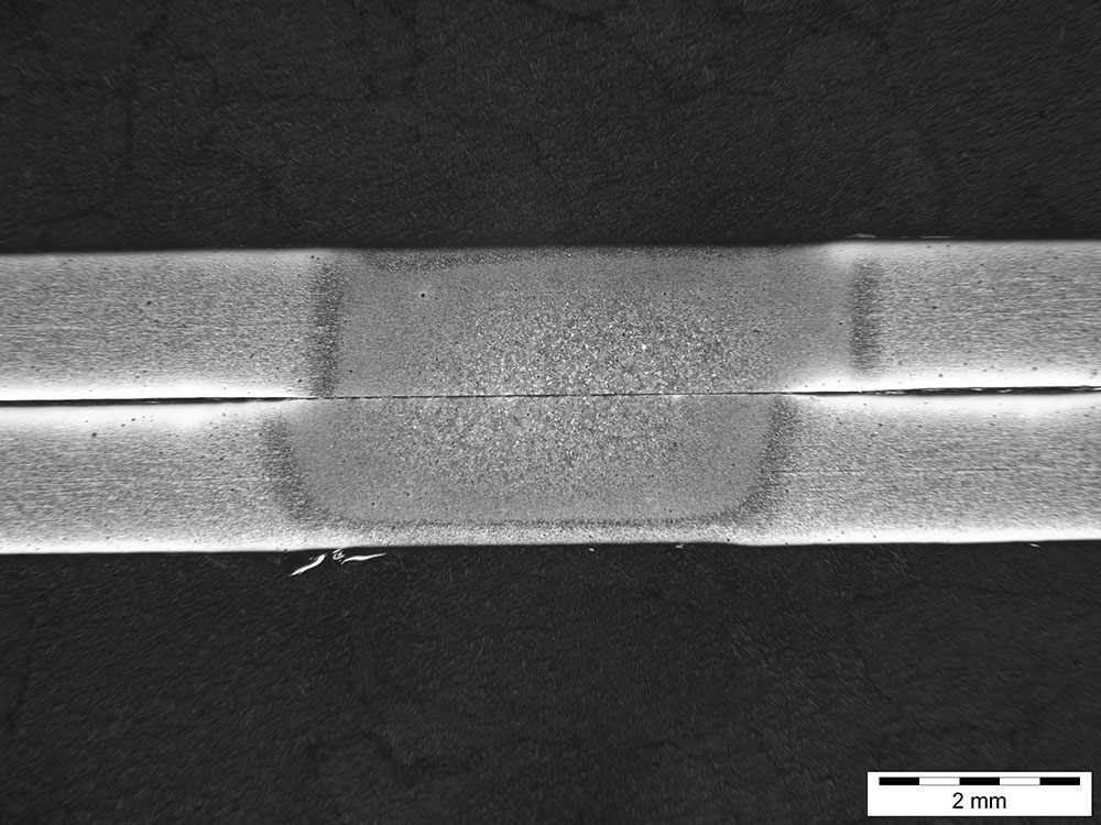 Examples of spot weld macro sections and the decision made using the newly developed algorithm on specimens made with identical welding parameters; Loose/Stuck;2 - 3.99