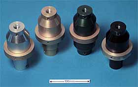 Fig.3. Ultrasonic welding boosters