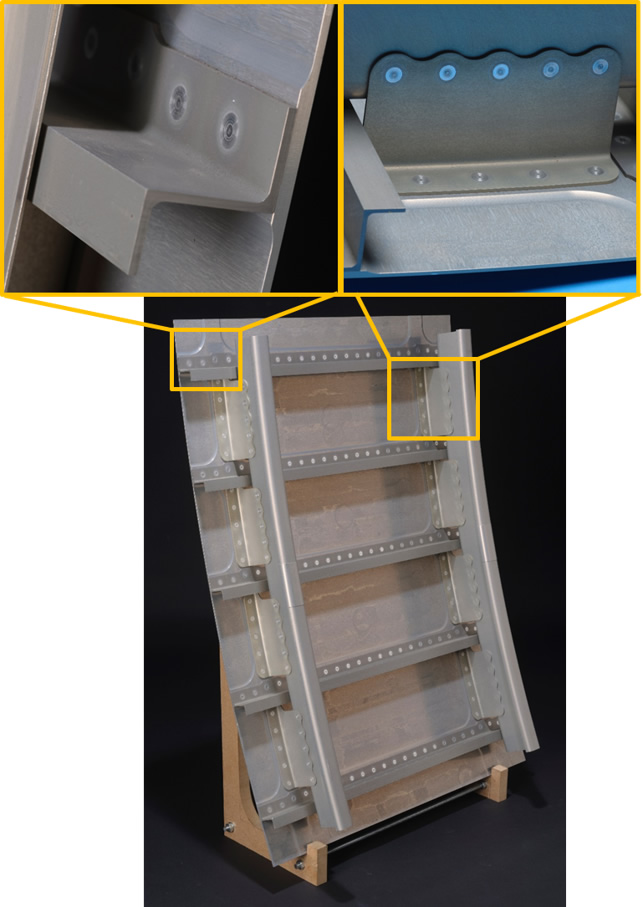 Job Knowledge 150 Figure 6. Skin stiffened panel joined using RFSSW technology.