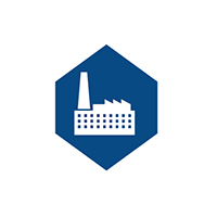 Manufacturing support icon